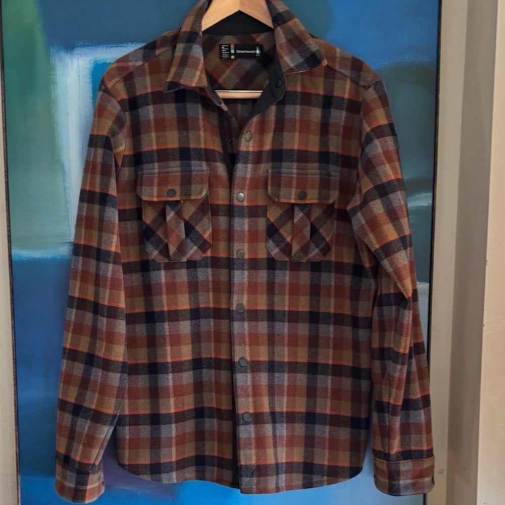 Smartwool Anchor Line Wool Jacket Size M
